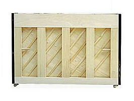 stevige constructie met drie rastbalken